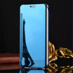 Samsung Galaxy C5C7C9 Luxury Mirror View Mirror PU Cover Flip Smart Clear Window Phone Case