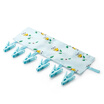 Shouyou portable fabric hanger bag travel folding bathroom finishing rack storage rack JD-SN-34 Corolla flower