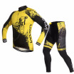 LIXADA Unisex Breathable Comfortable Long Sleeve Cycling Clothing Set Riding Sportswear