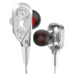 STONEGO Dual Driver Earbuds for Music In Ear Headphones with Microphone High-fidelity Audio&Deep Bass Volume Control Headset
