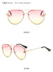 SHAUNA Little Bee Decoration Fashion Women Pilot Sunglasses UV400