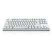 AKKO Ducky Zero 3087 cherry shaft mechanical keyboard 87 key original cherry axis PBT side engraved white black axis game keyboard wired keyboard