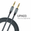 HOCO Aux Cable with Microphone 35mm Jack Male to Male Audio Cable Jack 35 for Car iPhone MP3 MP4 Headphone Speaker