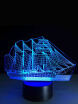 AINA 7 color ship night light