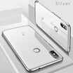 Electroplate TPU Case for Xiaomi 8 Soft Flexible TPU Case Cover