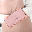 New Womens Simple Long Section Thin Wallet Multi-card Bit Purse