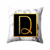 Fundas de almohada modernas 45 * 45 Carta de palabra del alfabeto de oro Patrón de almohada de mármol blanco Funda de almohada Súper suave funda de sofá cama Protec Fundas de almohada modernas 45 * 45 Carta de palabra del alfabeto de oro Patrón de almohada de mármol blanco Funda de almohada Súper suave funda de sofá cama Protec