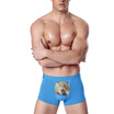 Feline tiger mondale mens boxer shorts fashion sexy underwear