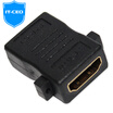 IT-CEO Mini HDMI Adaptor Mini HDMI Turn HDMI Male to Female HD Interface Tablet Conversion Header Black J01651