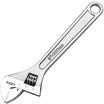 LeTA LETA adjustable wrench 8 inch adjustable wrench multi-function large opening mini wrench live adjustable wrench pipe wrench hardware tool LT-UAW086