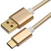 Shanze SAMZHE TP-02J Type-c USB31 turn USB20 cable Apple MacBook music millet 4C mobile phone charging data line 05 m champagne gold