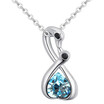 New Design Crystal Necklaces Made with Crystal from Swa Elements Chain Collier Jewel for Women Children Jewelry 28080