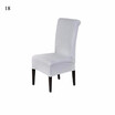 Universal Removable Washable Elastic Cloth Stretch Chair Cover Slipcover 20 Colors Available Home Dining Room Hotel Wedding Banque