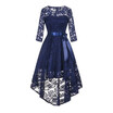 Womens 12 Sleeves Lace Short Prom Formal Casual Swing Party Cocktail Dresses Homecoming Dress