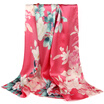 Shanghai Story STORY Of SHANGHAI Tianzi National Color Silk Scarf Women Silk Shawl Scarf