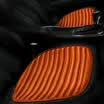 MUBO Car Seat Four Seasons General Tourmaline Stone Health Pad Orange Monolithic - Single Seat