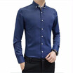 2018 Autumn New Mens Shirt brand luxury mens casual long-sleeved short-sleeved dress shirt lapel floral shirt mens clothing