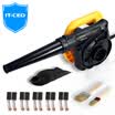 IT-CEO Computer Dust Collector Industrial Blowing Vacuum Cleaner Blowing&Vacuuming Computer Cleaning Machine Blowing Air Blower 1000W Yellow Z0DL-3