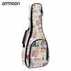ammoon 23" Concert Ukelele Ukulele Uke Bag Backpack Case 10mm Cotton Padding Durable Colorful with Adjustable Shoulder Strap Carry