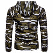 Mens camouflage hooded tops sunproof casual jacket
