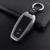 Huajiai Camry Metal Key Shell Toyota Eight Generation Camry Prado Special Car Aluminum Key Case Cover Car Accessories Smart Carbon Black