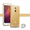 For xiaomi redmi 4 Global version Luxury Shining Mirror effect case For xiaomi redmi note 4 4X Pro Aluminum Alloy frame cover