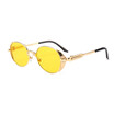 SHAUNA Vintage Punk Style Women Oval Sunglasses Spring Decoration Fashion Men Goggle Glasses UV400
