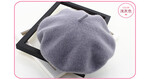 100 real wool Beret Vintage Warm spring Winter Women Beret French Artist Beanie Hat beret femme Girl Gift