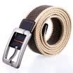 Shanglong metal buckle canvas waistband square needle buckle leather bag tail 125cm encryption webbing military tactical belt band military fans outdoor leisure card pattern AK52
