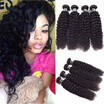 Amazing Star Brazilian Virgin Hair Kinky Curly 4 Bundles Good Quality Jerry Curly Bundles Kinky Curly Bundles Deal Hair Weft