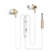 Langsdom M300 Metal Phone Earphone for Mobile Phone 35mm in-ear Hifi Earbuds with Mic Headset