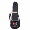 21" Ukelele Bag Case Backpack Adjustable Shoulder Strap Portable 6mm Thicken Padded Black
