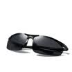 Molong new mens sunglasses aluminum-magnesium polarizer classic texture metal frog mirror sunglasses driving mirror daily M8179