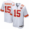Mens Kansas City Chiefs Patrick Mahomes II Nike White Game Jersey