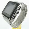 Reloj de acero reloj teléfono inteligente tarjeta de llamada a prueba de agua cámara de grabación MP3 4 radio reproductor de música inalámbrico pulsera reloj de pulsera smartwatch