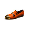 MeiJiaNa Comfortable Casual Shoes Loafers Split Leather Banquet Shoes
