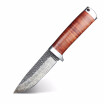 CHACHEKA Outdoor Hunting Knife High-carbon Steel Damascus Pattern Straight Knives Camping Fishing Survival Equipment Tools Saber