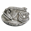New Vintage Police Officer American Hero Belt Buckle Gurtelschnalle Boucle de ceinture
