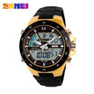 Skmei sport watch mens fashionable everyday digital quartz wristwatch Alar M 30 m Waterproof 1016