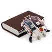 Sunset red reading glasses folding men&39s PC high lens tablets business card folding design business fashion BX5206 300 degrees