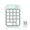 AJAZZ Apple Computer 24G Wireless Round Key Cap Wireless Mini Digital Keyboard