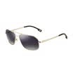Wei Gang VEGOOS 1320 polarized sunglasses men&women business driving mirror sunglasses silver frame progressive gray film