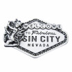 New Vintage Nevada Sin City Sign Belt Buckle Gurtelschnalle Boucle de ceinture