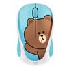 Logitech Logitech LINE FRIENDS Wireless Mouse - Brown Bear BROWN Valentines Day Gift for Valentines Day Birthday Gift Girl