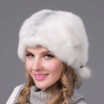 womens leather straw hat flower design Russian fashion style quality ladies luxury headwear discount