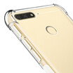 Fashion anti knock Clear crystal silicone case For Huawei honor 7A 7C Y6 Y7 Pro Prime 2018 transparent air cushion coque cover
