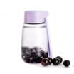 Youbot Unibott Glass Cup Portable Cute Flower Cup Juice Cup Anti-scalding Hand Cup Female Student Korean Creative Trend Dole Pink 380ml