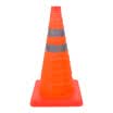 Tencent CT car warning reflective road cone portable folding roadblock cone retractable lifting warning emergency cone ice cream cone traffic roadblock cone 70cm without warning light