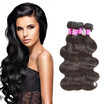 8A Malaysian Virgin Human Hair Body Wave 4 Bundles 100 Unprocessed Virgin Human Hair Extensions