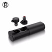 WH Mini Wireless Bluetooth earphone portable Sport headphone Handsfree Stereo music earbud with Mic Power bank for mobile phone